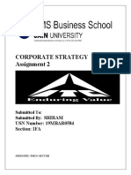 Corporate Strategy Assignment 2