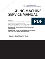 Washing Machine: Service Manual