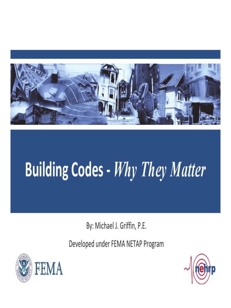 Building Codes Why They Matter PDF Building Code Earthquakes