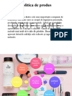 Politica de produs a Companiei Oriflame