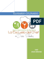 Glosario Culinario