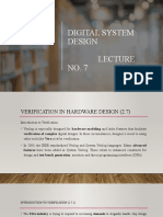 Digital System Design NO. 7