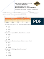 Examen 5° Marzo 2019