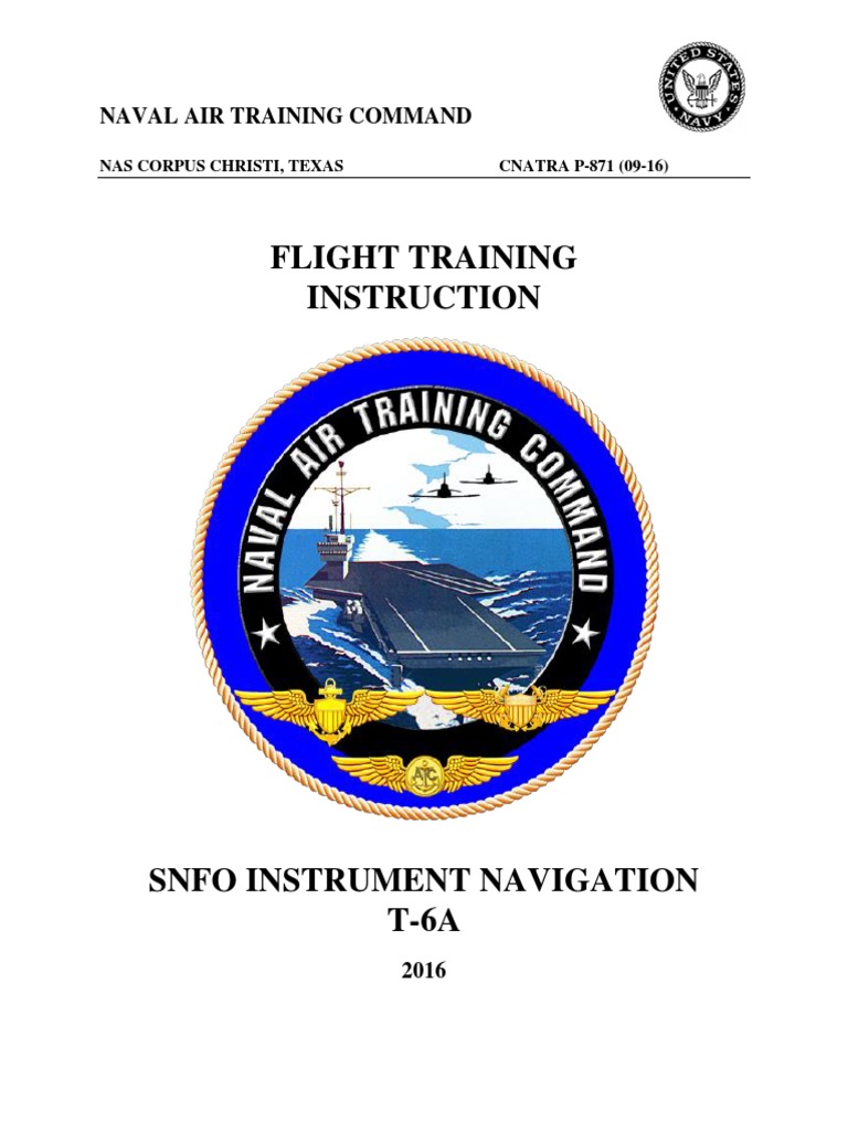 Flight Training Instruction, SNFO Instrument Navigation | PDF ...