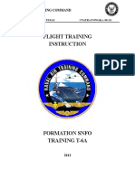 Flight Training Instruction, SNFO Formation 123