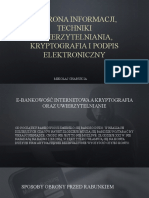 Ochrona Informacji, Techniki Uwierzytelniania I Kryptografia