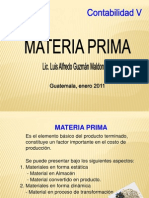 Materia Prima 2011