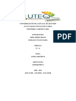 Universidad Técnica Estatal de Quevedo Facultad de Ciencias Pecuarias Ingenieria Agropecuaria