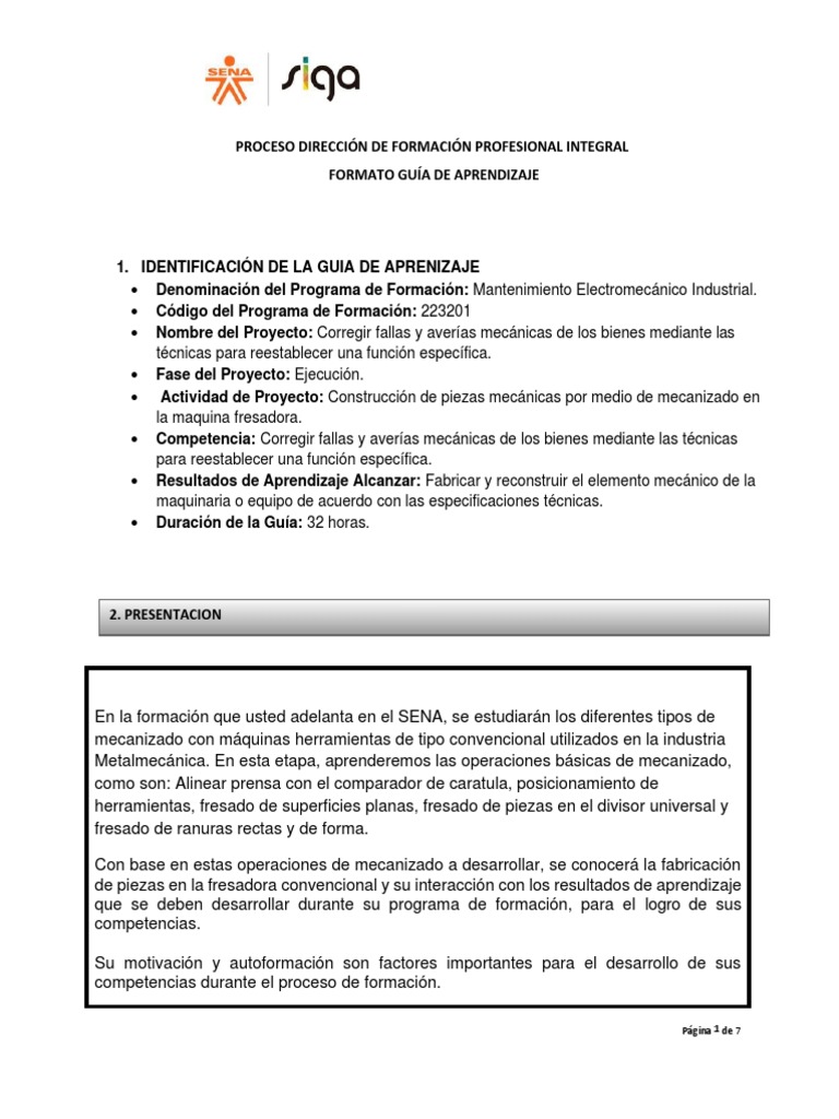 Guia Fresadora | PDF | Metalurgia | Máquinas