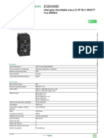 Tableros de Distribución Eléctrica NF - EGB34080