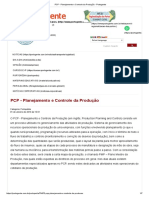 PCP - Planejamento e Controle Da Produção - Portogente