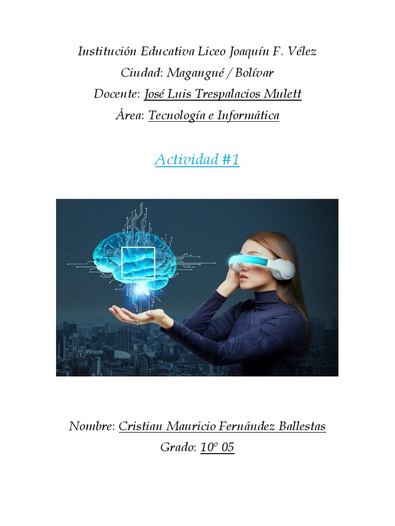 Taller de Informatica #1 | PDF | Internet | Vida