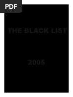 2005 Black List