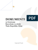 Dokumenti Za Formiranje Kancelarije Za Mlade