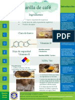 CARTEL CIENTIFICO MASCARILLA  PARA ACNE