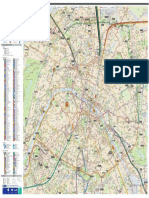 Paris Central Bus Lines and Street Plan: For More Detailed Plans See Paris Bus Route Maps For Each Line