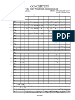 Concertino: For Flute Solo With Band Acompaniment