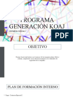 Programa Generación Koaj