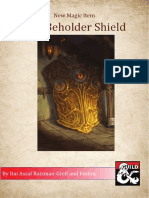 The Beholder Shield: New Magic Item