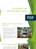 Proyecto de la línea 2 del metro de