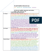 Pride and Prejudice Character Log 2