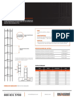 Castillo Doblado Deacero Ficha Tecnica