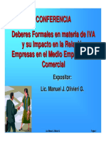 Curso IVA Deberes Formales 