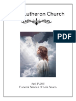 Zion Lutheran Church: Funeral Service of Lois Sauro