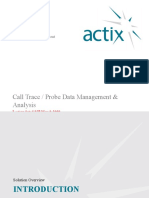 ActixOne Call Trace Management Detail 25th March 2009 DRAFT2