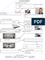 Activity 3 - Job Enquiry by Telephone