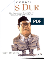 Biografi Gus Dur the Authorized Biography of Abdurrahman Wahid by Greg Barton