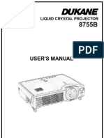 User'S Manual: Liquid Crystal Projector