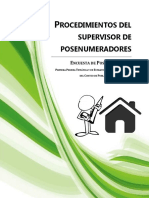 Manual Del Supervisor de Posenumeracion