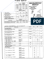 NPN Transistor Maximum Ratings and Characteristics