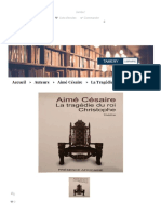 Accueil Auteurs Aimé Césaire La Tragédie Du Roi Christophe: Jambo ! Liste D'envies Commander