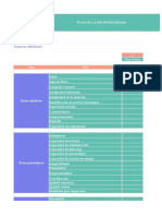 Plantilla Excel Profesiograma