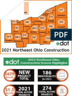 ODOT 2021 Northeast Ohio Construction Fact Sheets