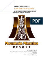 Company Profile Meratus Resort 2020