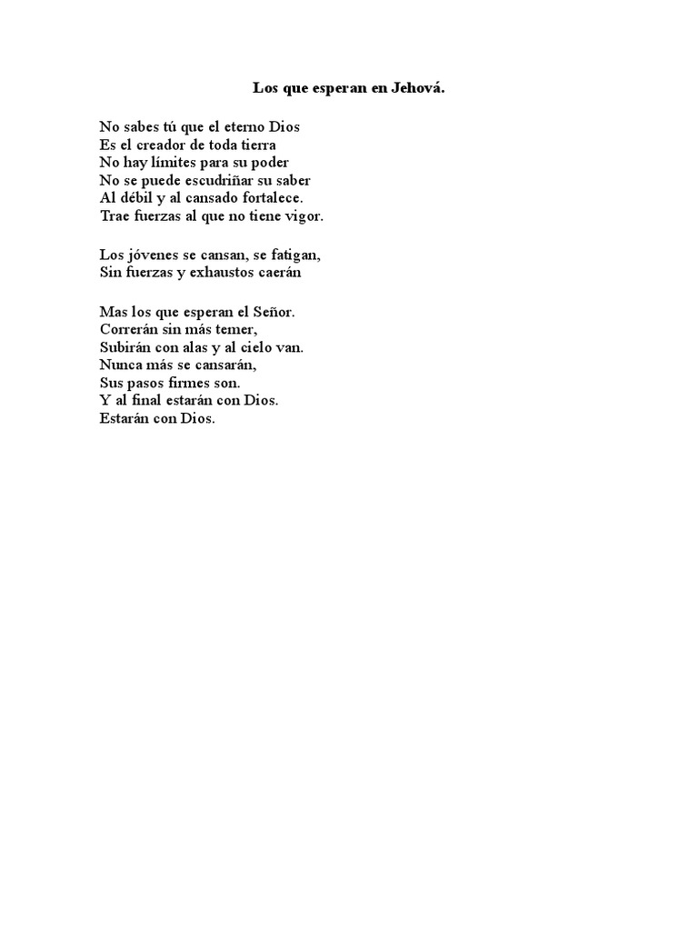 Anhelo y Fortaleza en la Fe | PDF | Poesía