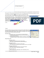 PDF Simulasi Digital 3 Membuat Word Art Dan Tabel