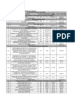 Planilhas de orçamentárias (modelo)