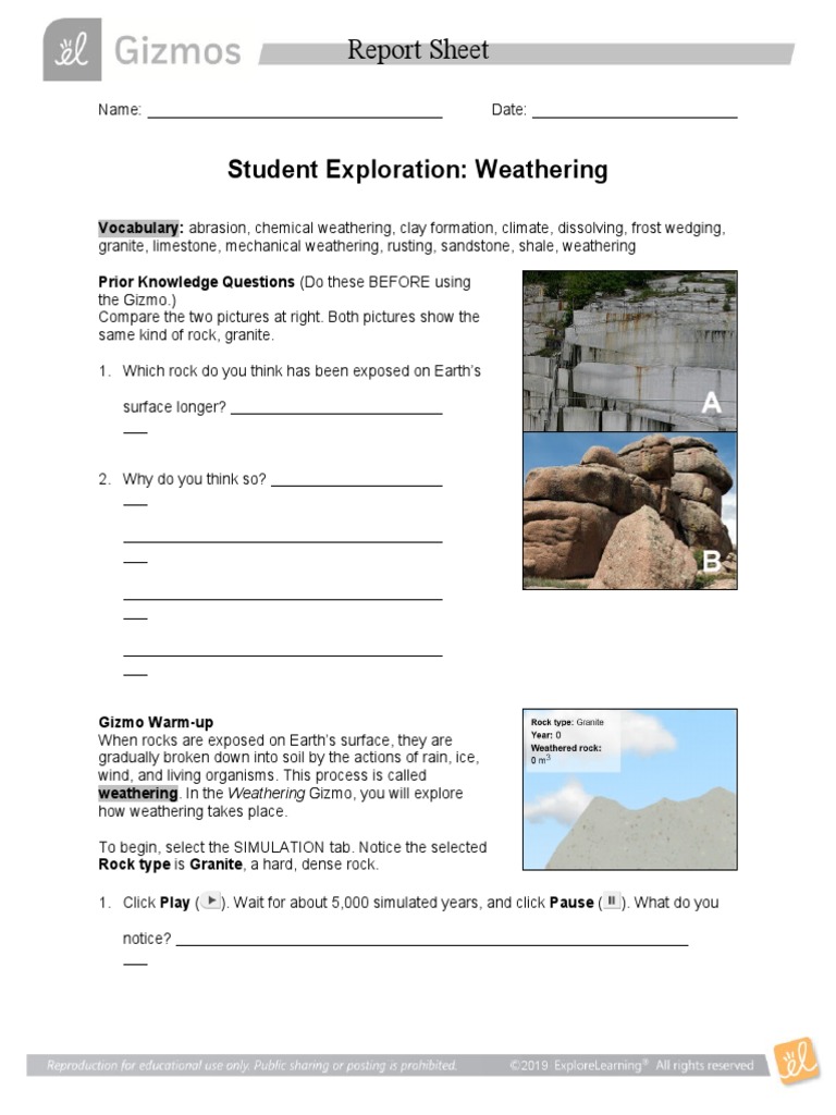 Understanding Weathering Processes | PDF | Weathering | Rock (Geology)