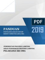 Panduan Penyelenggaraan SKS SMA Prov. Lampung