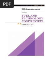 Fuel and Technology Cost Review Report