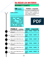 Guía para rezar los misterios del Rosario