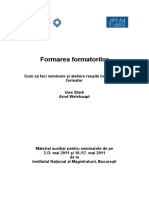Manual de Formare a Formatorilor IRZ