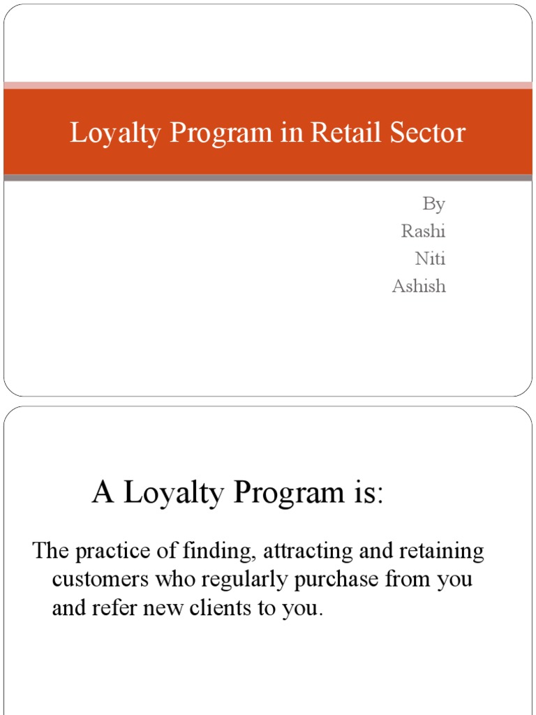 Retail Loyalty Program Strategies | PDF | Loyalty Program | Retail