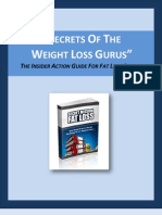 Secrets of The Weight Loss Gurus