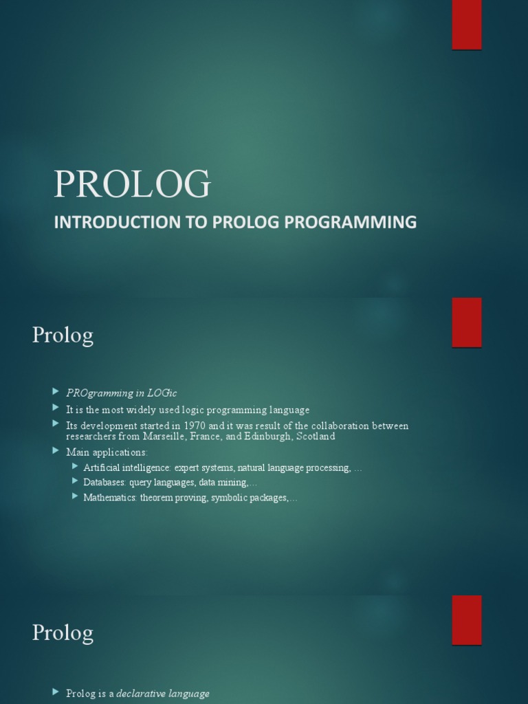 PROLOG Programming Language