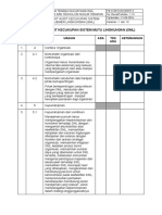 CheckList Audit Kecukupan SML